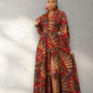 Elegant Multicolor Women's Dress